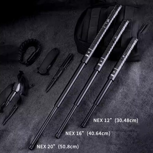 nextorch纳丽德行者便携棍隐蔽特工棍机械三节棍合法防身勤务甩棍 - 图2
