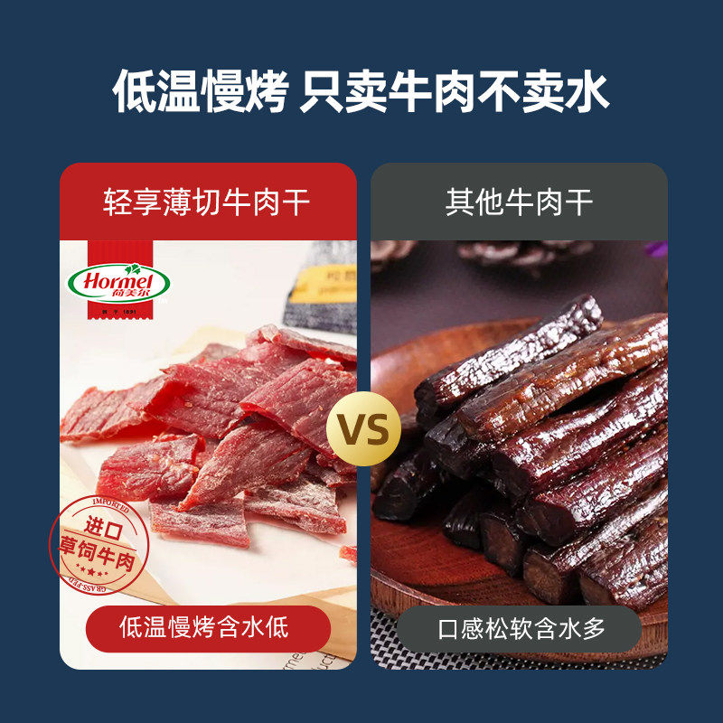 【李佳琦直播间】荷美尔牛肉干35g*3袋装