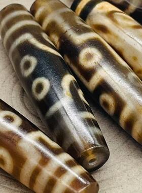 西藏天然玛瑙老天珠大号68mm吊坠