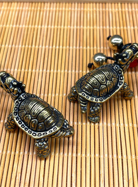 黄铜神龟汽车钥匙扣吊坠挂件