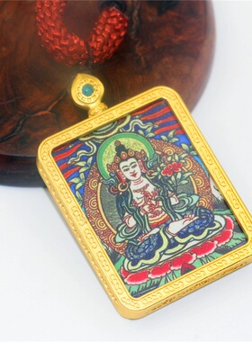 西藏饰品民族风佛牌不掉色吊坠