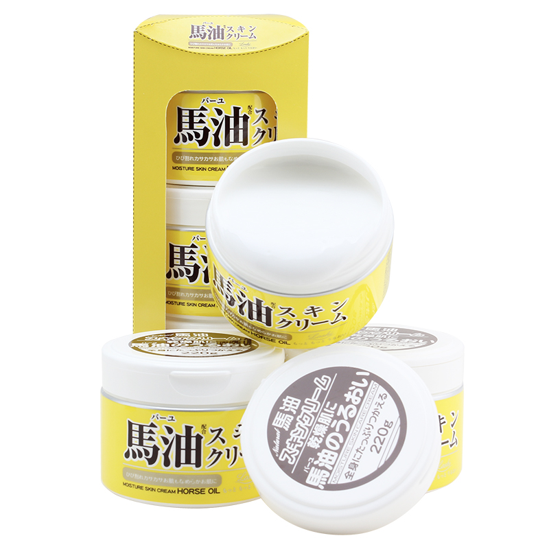 全身适用 瓶 3 loshi 日本进口北海道马油滋润保湿面霜 220G 全身适用 瓶 3 loshi 日本进口北海道马油滋润保湿面霜 220G