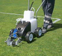 British Fleet artificial grass fake grass Genuine Grass Scribe Football Pitch Electric Drawing Line Machine Cold Spray Scribe Light