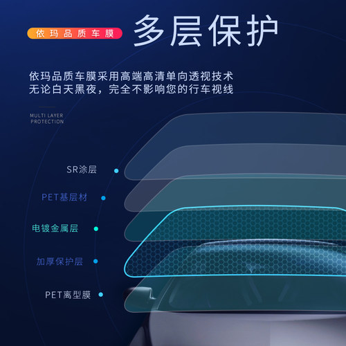雪佛兰科鲁泽赛欧科沃兹迈锐宝XL科鲁兹汽车贴膜全车膜车窗玻璃膜 - 图2