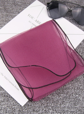 韩国雪纺流行时尚潮护夏天小丝巾