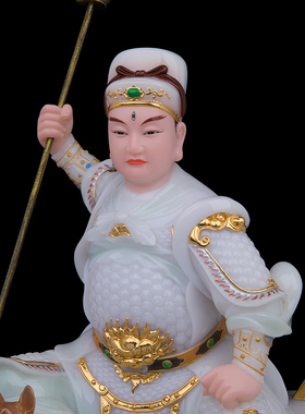 实心重体二郎神杨戬神像新品