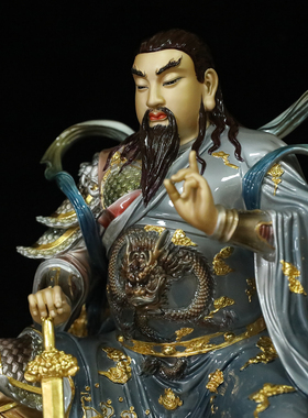 真武大帝佛像摆件玄天上帝武当山