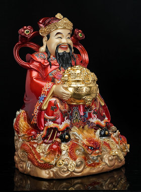 祥龙财神爷佛像家用店铺供奉