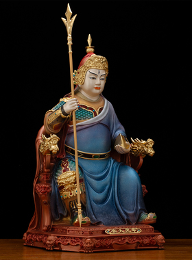 华光大帝神像三眼元帅马天君佛像