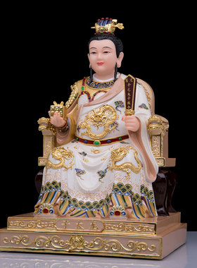 家用供奉龙太子神像汉白玉