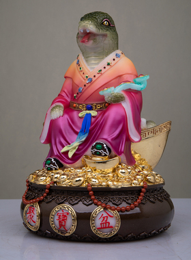 东北五大真身神像仿玉摆件