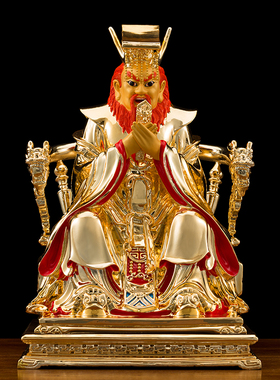 纯铜神像供奉镇宅摆件龙王爷