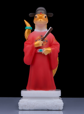 石材中式客厅狐黄白柳灰家神像