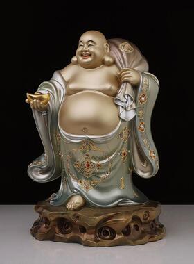 京铜纯铜弥勒佛像笑佛贴