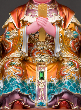树脂保平安中式客厅妈祖娘娘神像