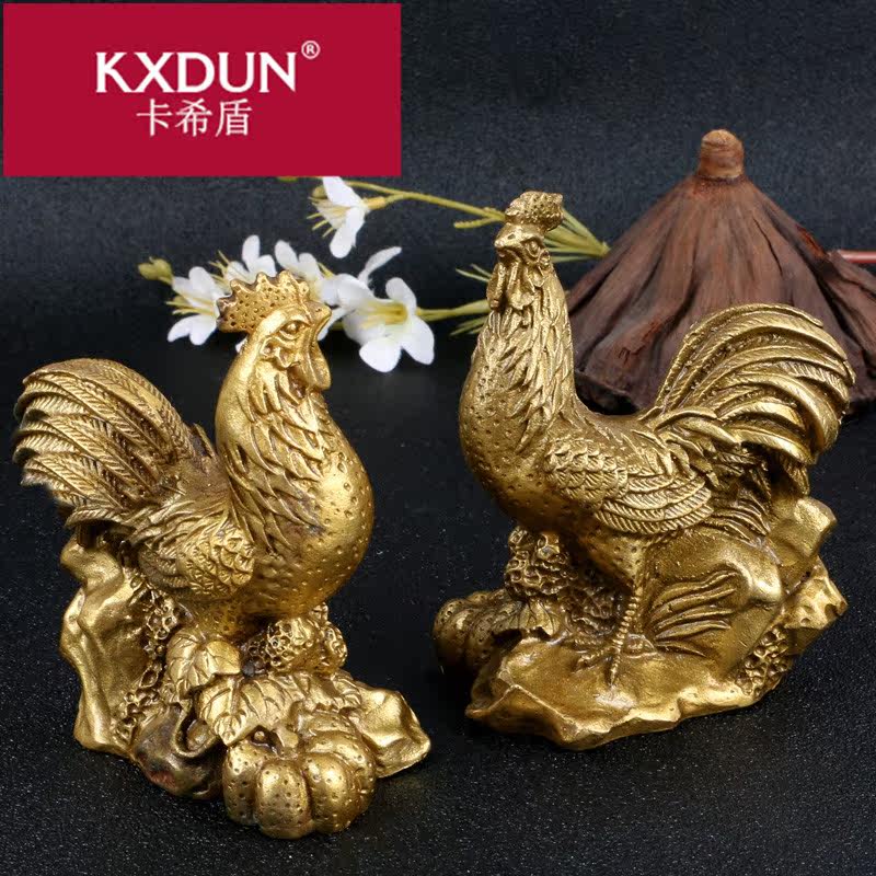 kxdun /卡希盾生肖牛鸡吉祥物摆件 卡希盾摆件