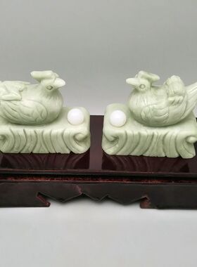 【福缘长生】2026年属鼠属牛人生肖吉祥物家居摆件天然石雕