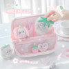 RosyPosy soft strawberry mini stationery set