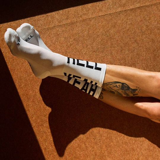 German Finger Yeah Series Internet Celebrity Sports Riding Socks