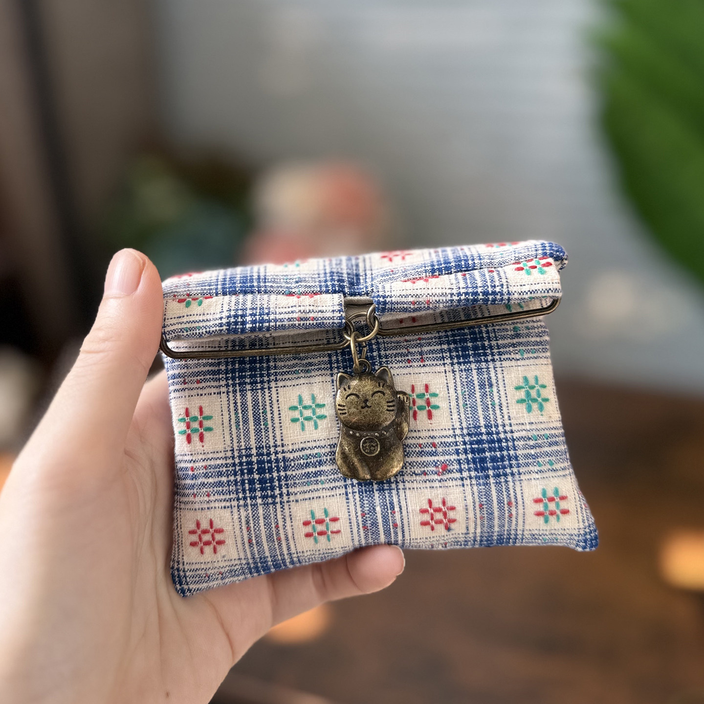 枫外原创手工制作 饭团口金包 招财猫 创意零钱包卡包 随身小包,淘宝优惠券,粉丝福利购,淘宝优惠卷