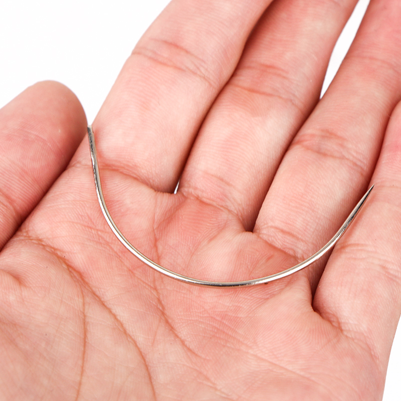 弧形针公仔手缝弯针半圆曲针修补沙发皮草革针转弯角处手工缝纫针,淘宝优惠券,粉丝福利购,淘宝优惠卷