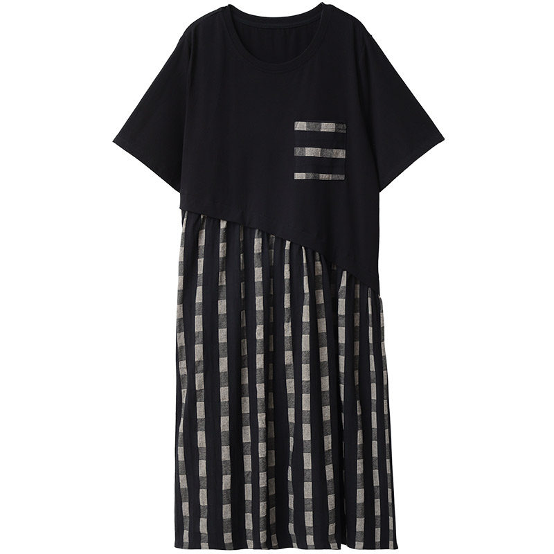 2020年新款夏装高端大码女装连衣裙 eviovio依薇欧大码女装