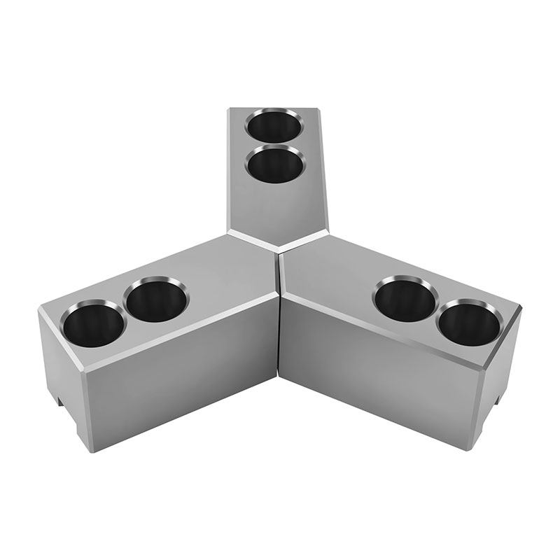 液压卡盘三爪孔位后移生爪软爪5寸6寸8寸10寸加高120度尖角卡爪,淘宝优惠券,粉丝福利购,淘宝优惠卷