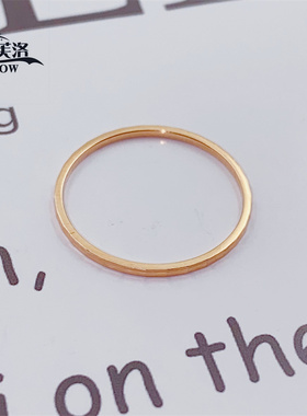 欧弗莱正品俄罗斯紫金585紫金闪闪戒指时尚爆款清库存促销送礼