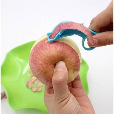 苹果去皮器水果削皮神器刨梨子机切薄皮刮长皮不断开橙器打皮小刀 - 图2