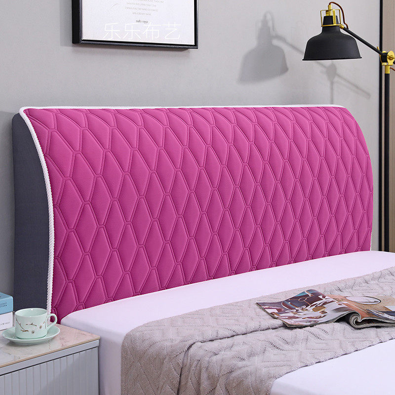 加厚床头罩简约卧室纯色简单大方现代木床皮床盖布套子罩2024新款,淘宝优惠券,粉丝福利购,淘宝优惠卷