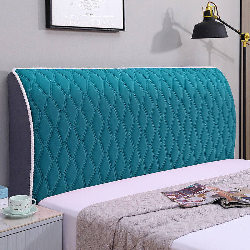 加厚床头罩简约卧室纯色简单大方现代木床皮床盖布套子罩2024新款,淘宝优惠券,粉丝福利购,淘宝优惠卷