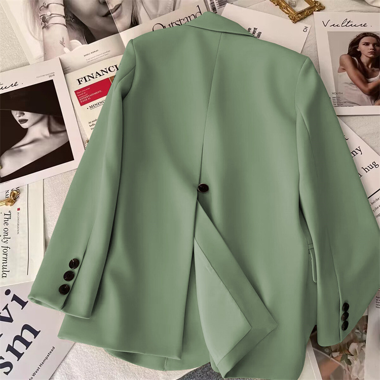 2024 spring autumn women fashion blazer jacket coats suits女-图3