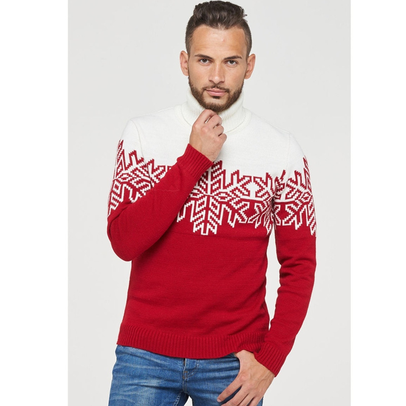 Knitwear Christmas Sweater For Women Men Kids Jumper Clothes - 图0