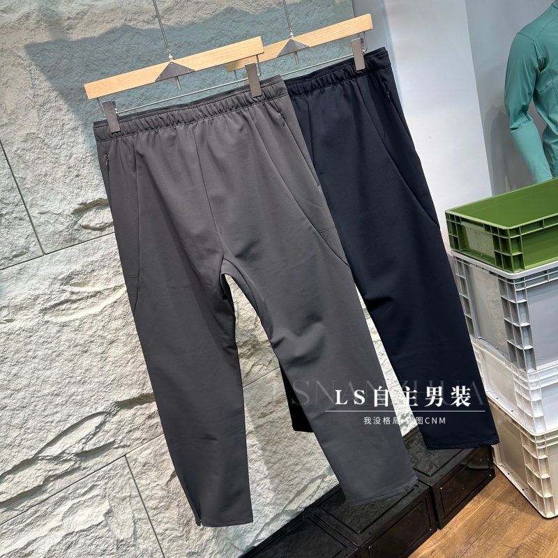 耐磨防风防泼水3D立裁城市通勤休闲裤男士轻户外四面弹加绒软壳裤 - 图2