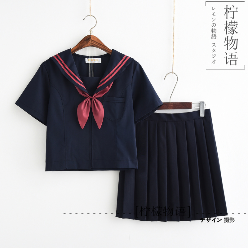 日本JK制服三本软妹服不良水手服学生装校服班服中间服学院风套装