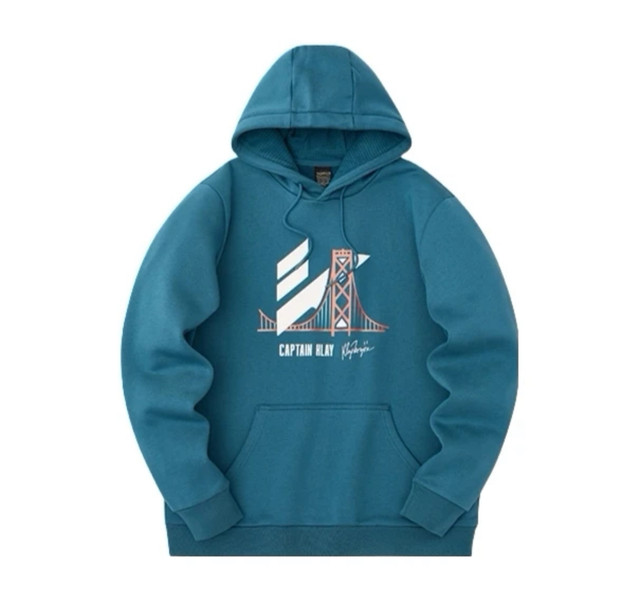 ANTA Basketball Series Hooded Sweatshirt Men's 2025 Winter New Style Velvet Warm Pullover 172441701N