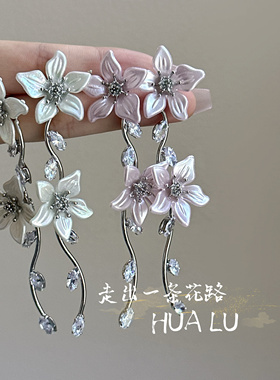 HUALU花溪~方圆脸显脸小复古甜美
