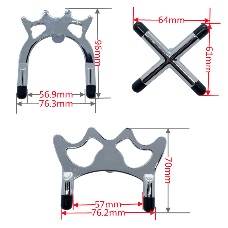 金属叉头台球架杆台球杆支架高叉十字短架杆高架杆器台球用品大全 - 图2