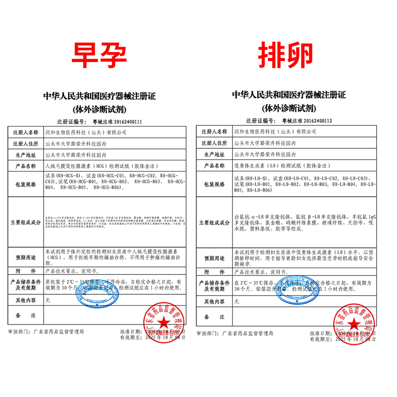 大卫排卵试纸笔测排卵期高精度备孕 起航医疗器械排卵卡笔/排卵检测仪