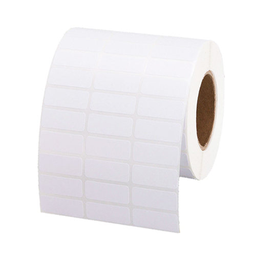 铜版纸不干胶30*12单排双排三排条码纸标签纸空白打印贴纸3*1.2cm - 图3