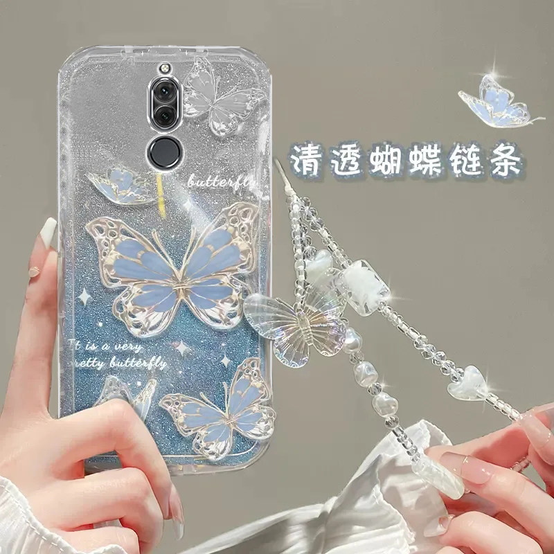 华为麦芒6手机壳麦芒5透明麦芒7软套麦芒8硅胶9防摔10奢华maimang全包麦芒11手链10se高档20蝴蝶30闪粉A20
