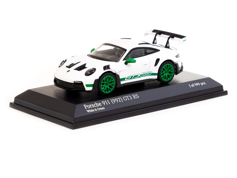 MINICHAMPS x Tarmac Works 1/64 Porsche 911 (992) GT3 RS 车模 - 图1