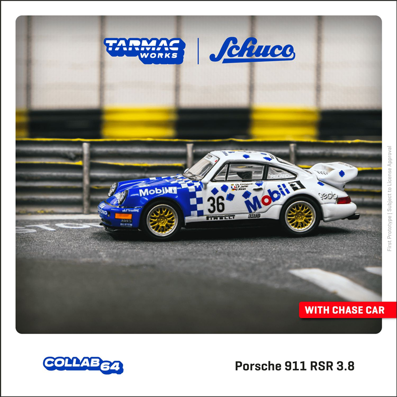 Tarmac Works 1:64 奔驰SL500 保时捷911 路虎 道奇 HKS 合金车模 - 图0