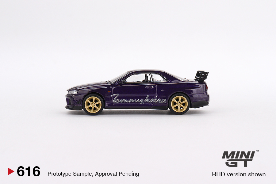 MGT 1:64日产 Nissan Skyline GT-R(R34) Tommykaira R-z午夜紫-图0