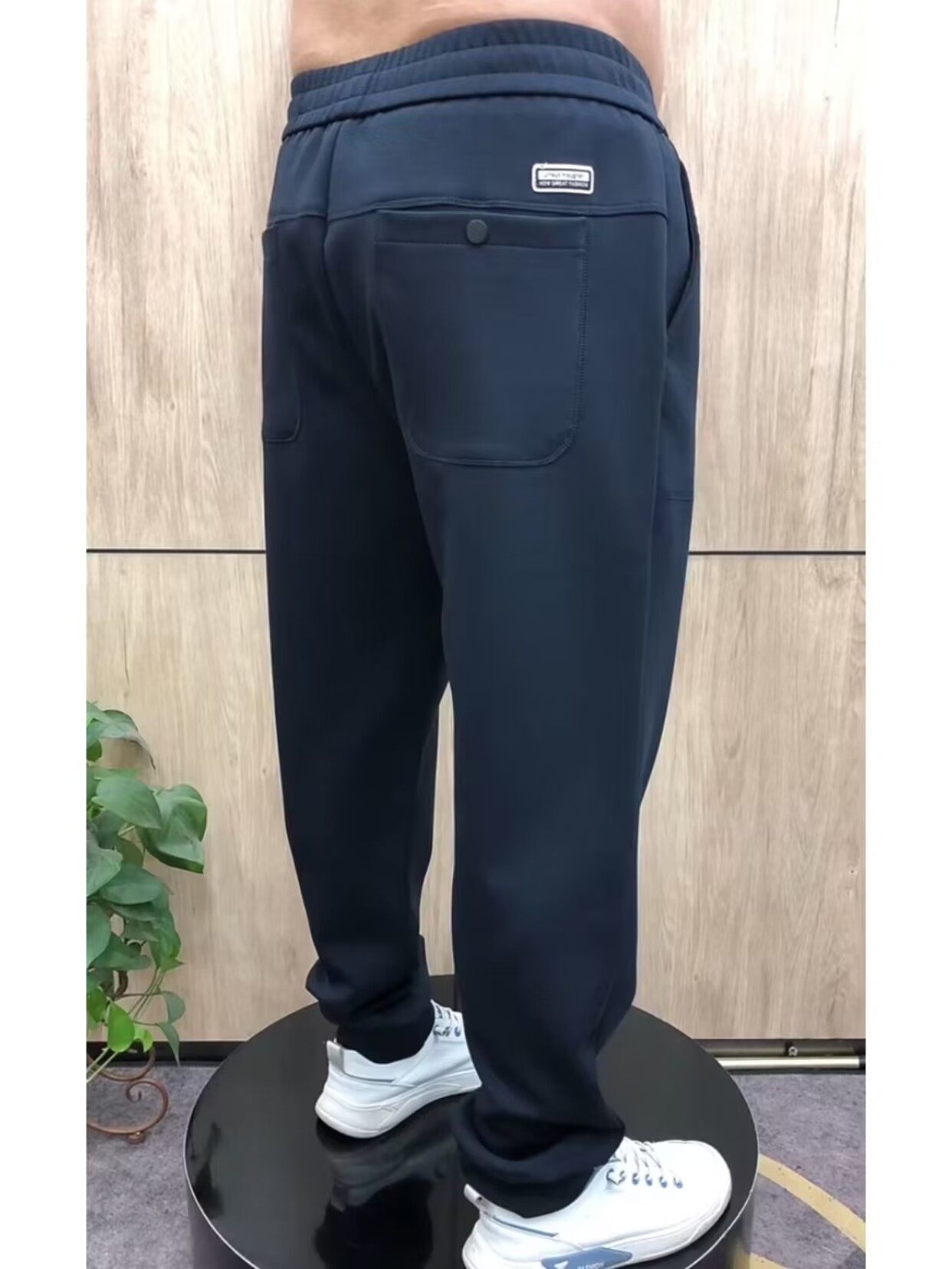 春秋季螺纹棉咖啡色运动裤卫裤休闲裤男士弹力青年百搭时尚小脚裤,淘宝优惠券,粉丝福利购,淘宝优惠卷