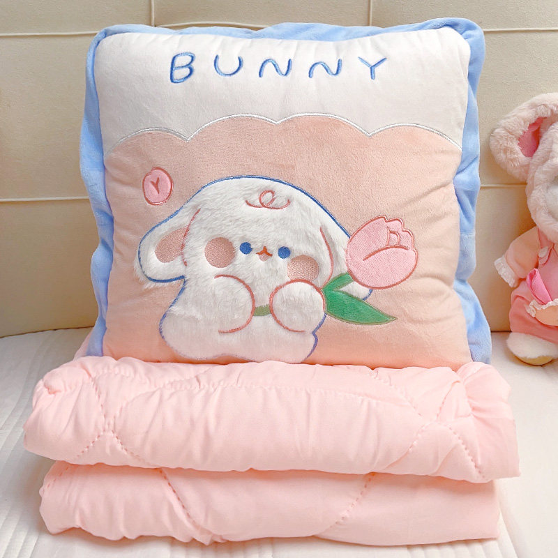 折叠可爱抱枕被子两用毯子二合一新款办公室午睡女车载枕头可收纳,淘宝优惠券,粉丝福利购,淘宝优惠卷