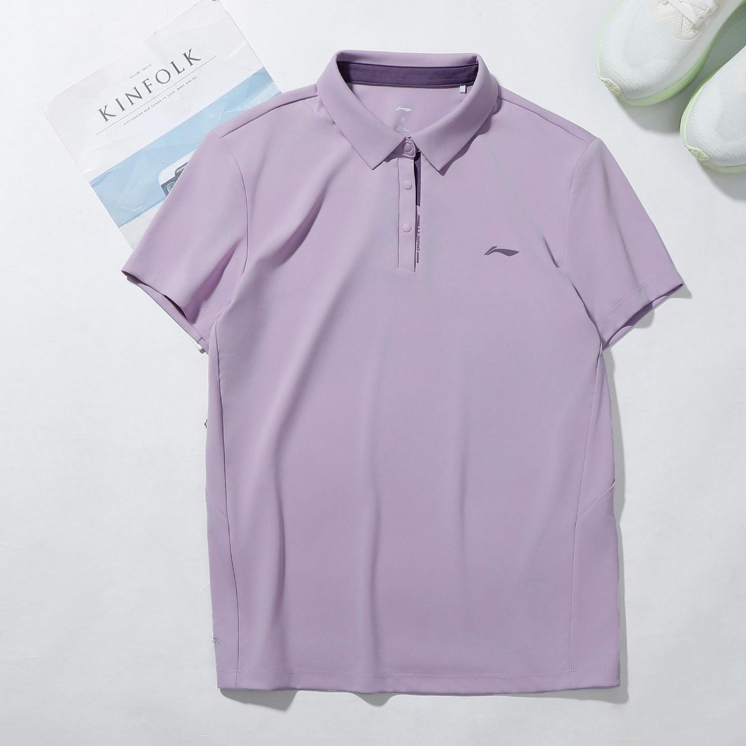 李宁团购系列POLO衫2025新款翻领短袖半袖冰丝速干T恤女APLV016,淘宝优惠券,粉丝福利购,淘宝优惠卷