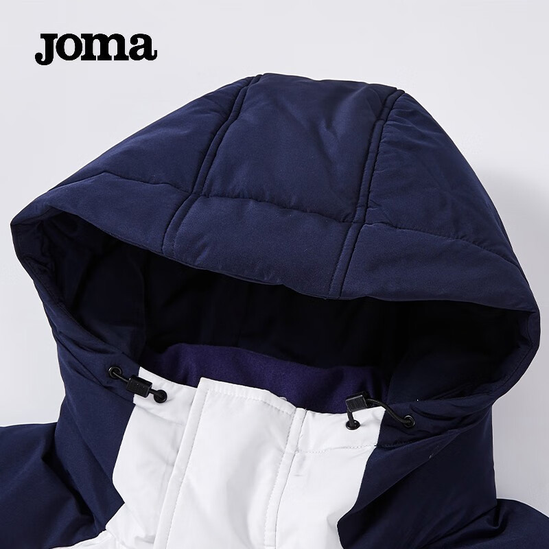 JOMA/荷马运动棉衣冬季长款棉服男子加厚保暖防风足球训练大衣