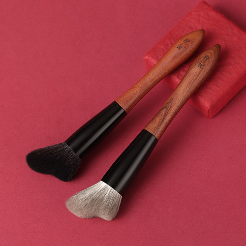 琴制化妆刷朱颜系列210修容刷侧脸坡面侧影刷面部阴影刷动物毛 - 图3