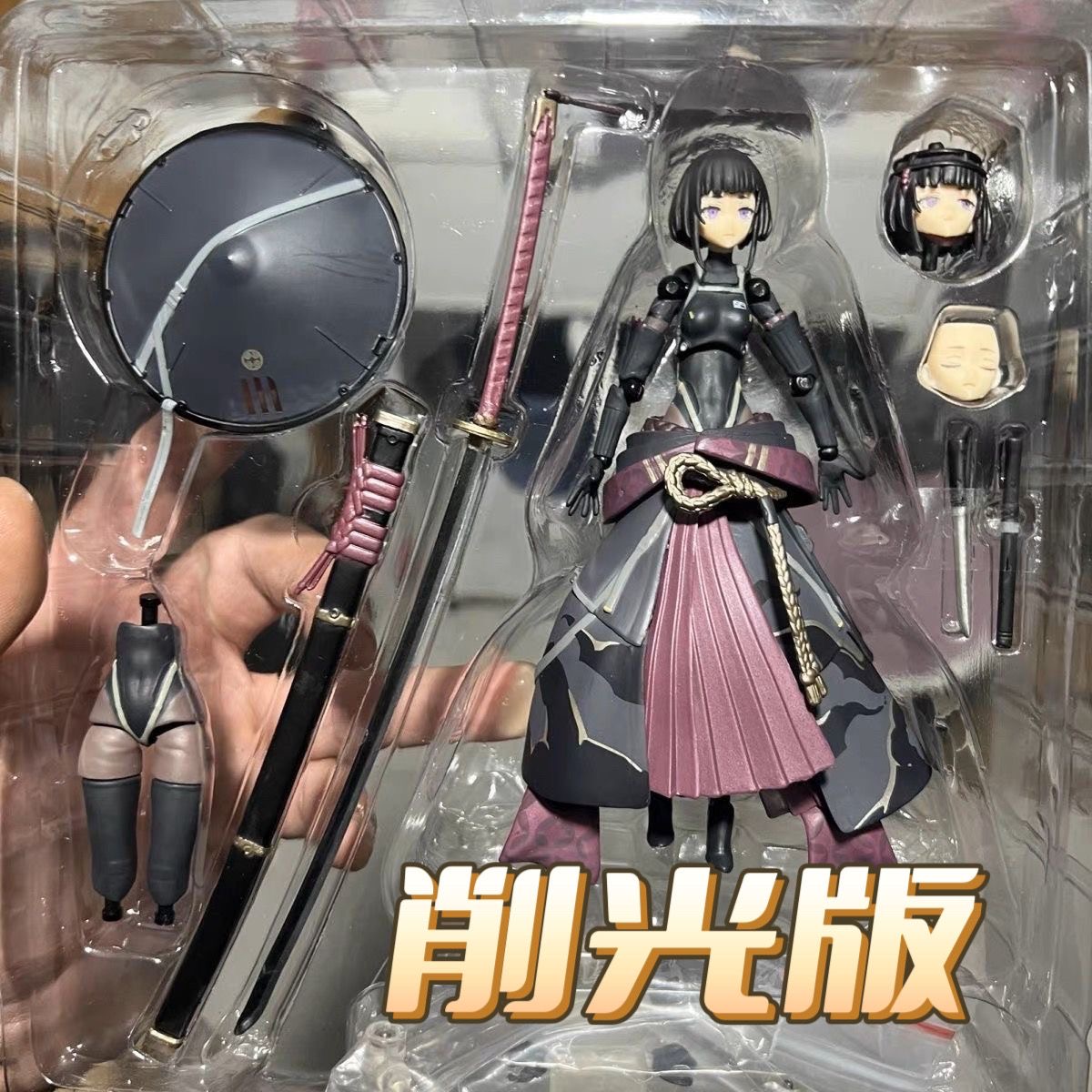 模型 优质版figma 549 RONIN 浪人 流浪武士 机娘 可动手办摆件 - 图0